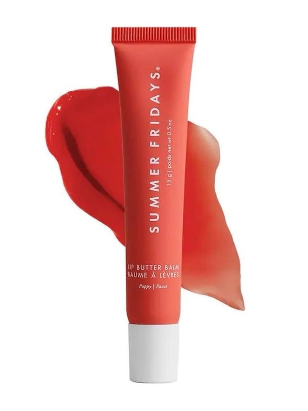 Summer Fridays Lip Butter Balm - Poppy New No Box